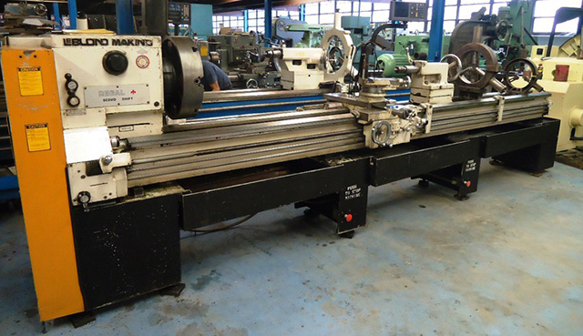 25" x 144" LeBLOND MAKINO ... LATHE 3" SPINDLE HOLE